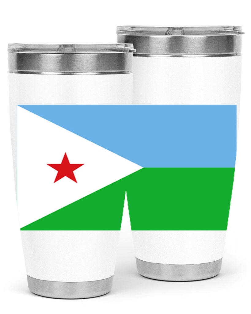 Djibouti 150#- world flags- Tumbler