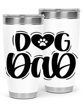 Dog Dad Style 30#- dog- Tumbler