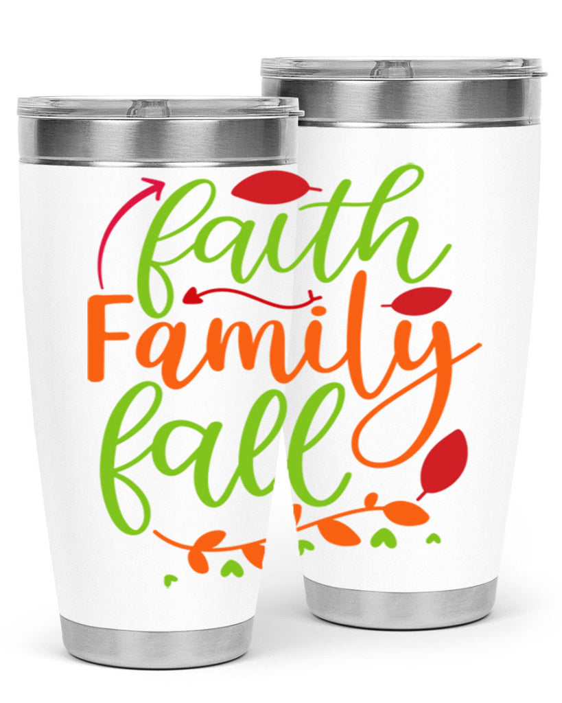 Faith Family Fall 82#- fall- Tumbler