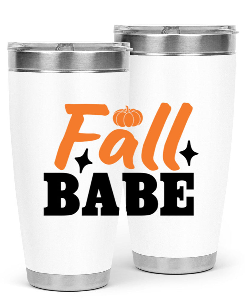 Fall Babe 89#- fall- Tumbler