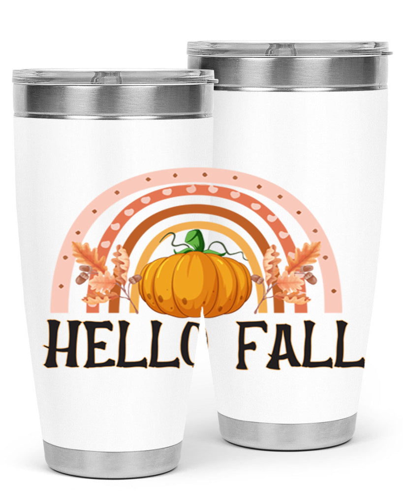 Fall Boho Rainbow 91#- fall- Tumbler
