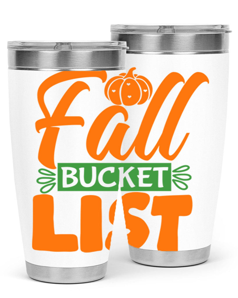 Fall Bucket List 93#- fall- Tumbler