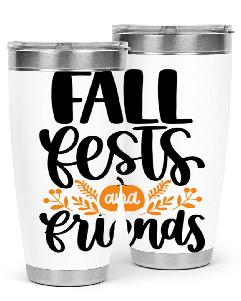Fall Fests And Friends 484#- fall- Tumbler