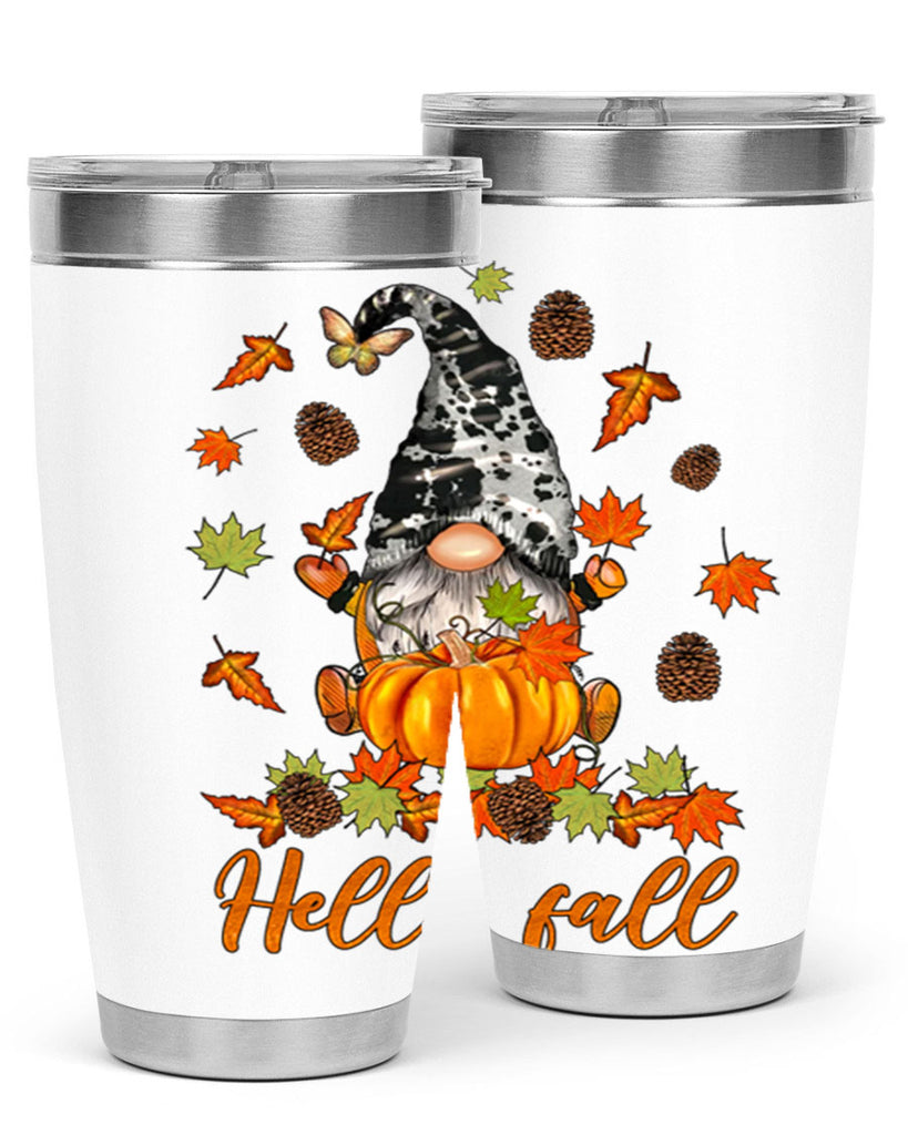 FallGnomeHelloAutumn 150#- fall- Tumbler