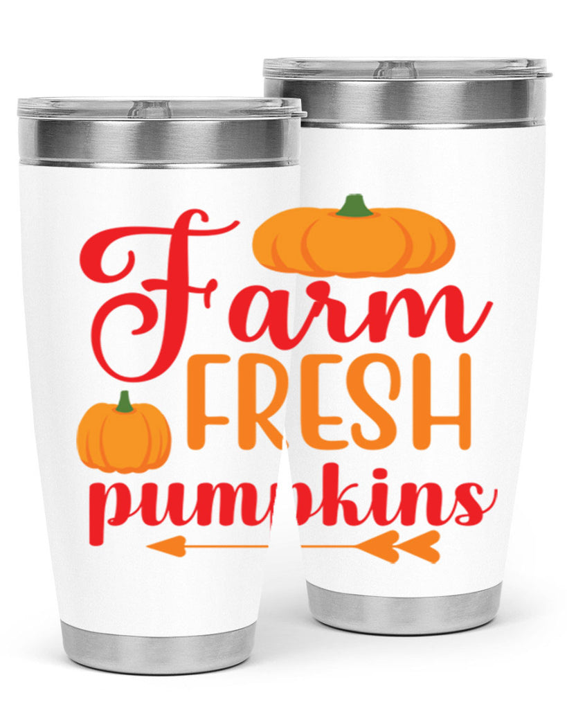 FarmFreshPumpkins 177#- fall- Tumbler