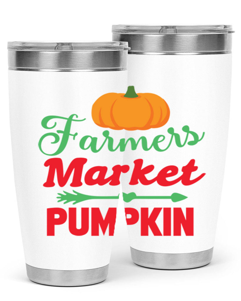 FarmersMarketPumpkin 180#- fall- Tumbler