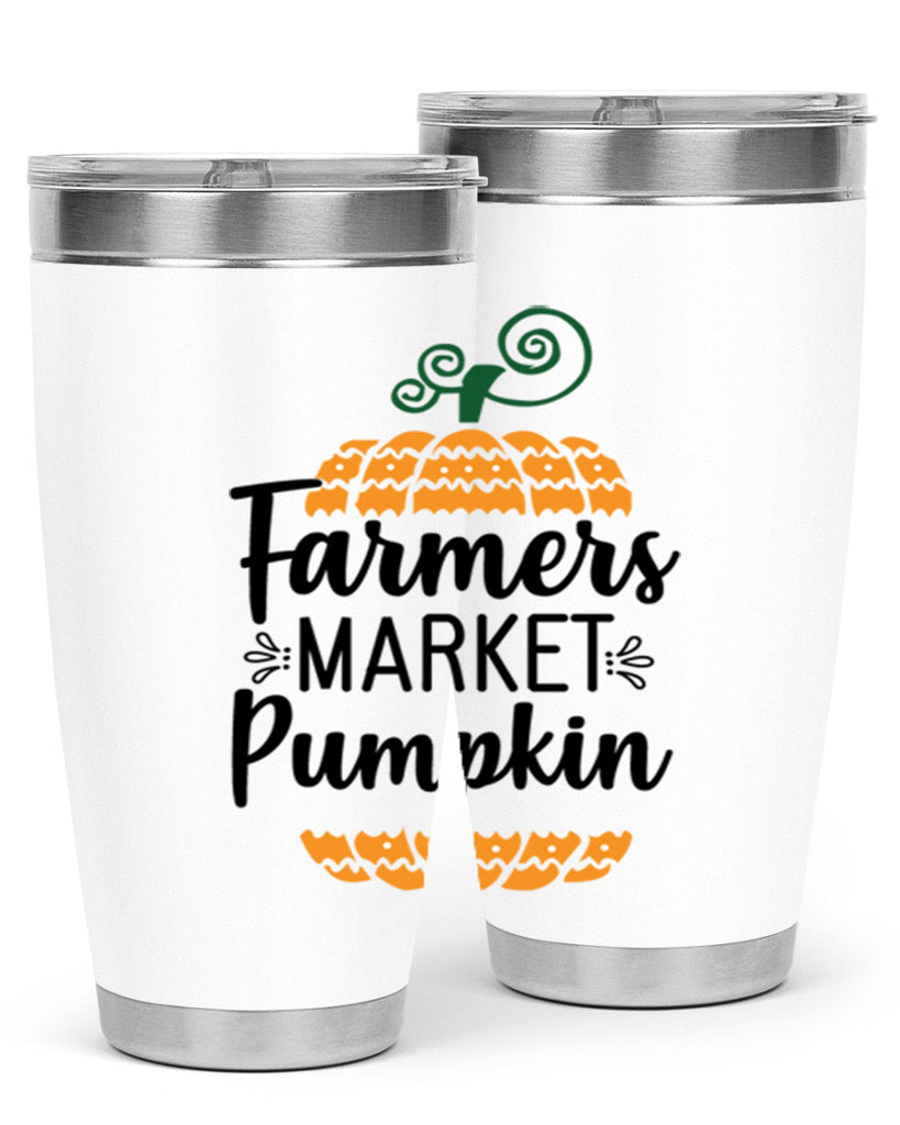 Farmersmarketpumpkin 179#- fall- Tumbler