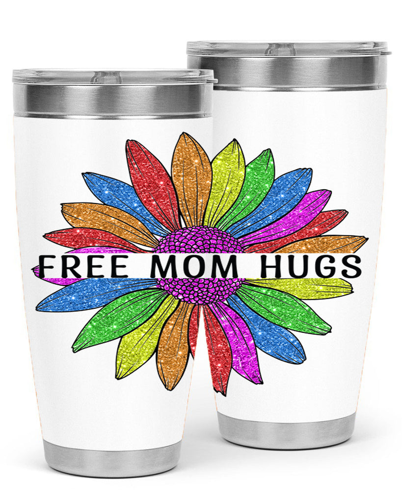 Free Mom Hugs Gay Pride Lgbt Flower 26#- lgbt- Tumbler