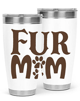 Fur Mom Style 88#- dog- Tumbler