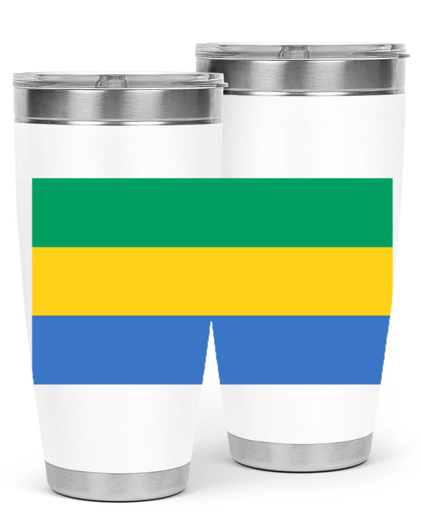 Gabon 136#- world flags- Tumbler