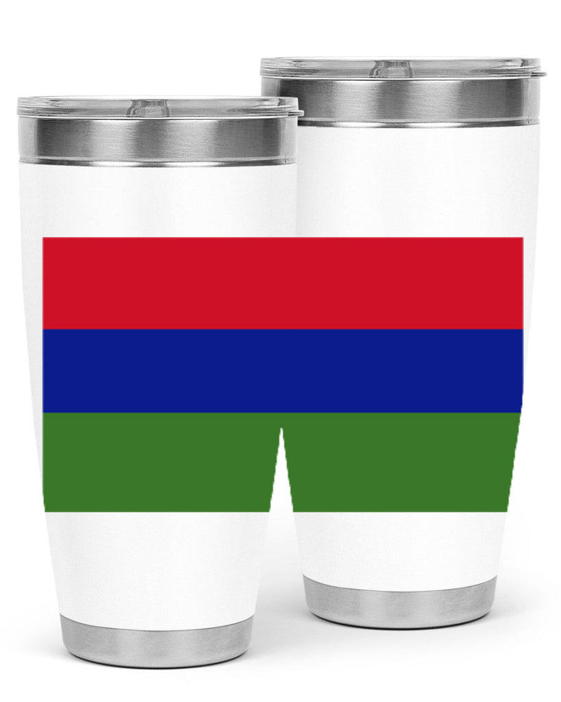 Gambia 135#- world flags- Tumbler