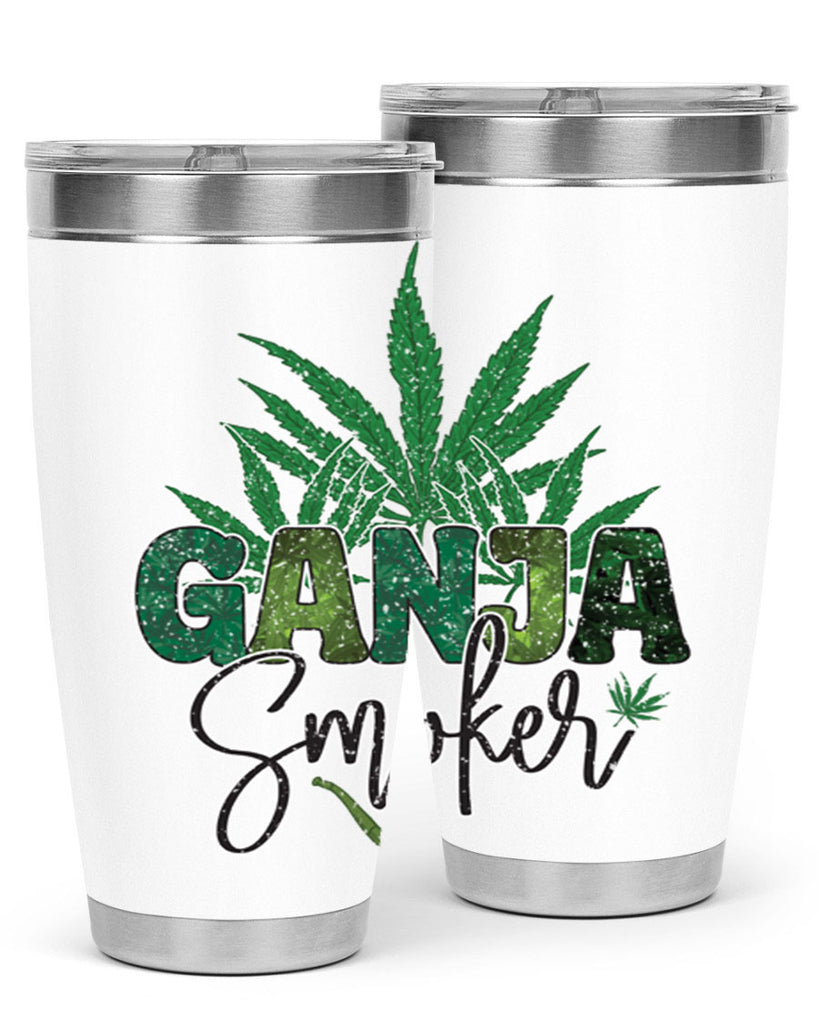 Ganja Smoker Sublimation 89#- marijuana- Tumbler