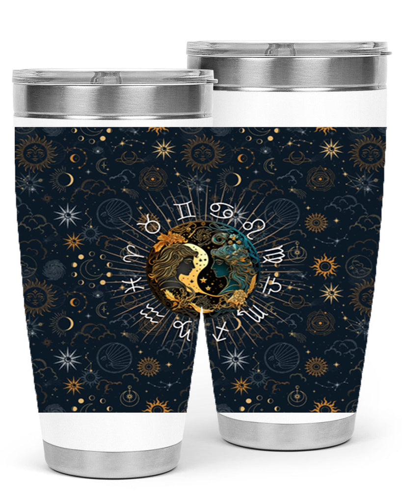 Gemini Straight 219#- zodiac- Tumbler