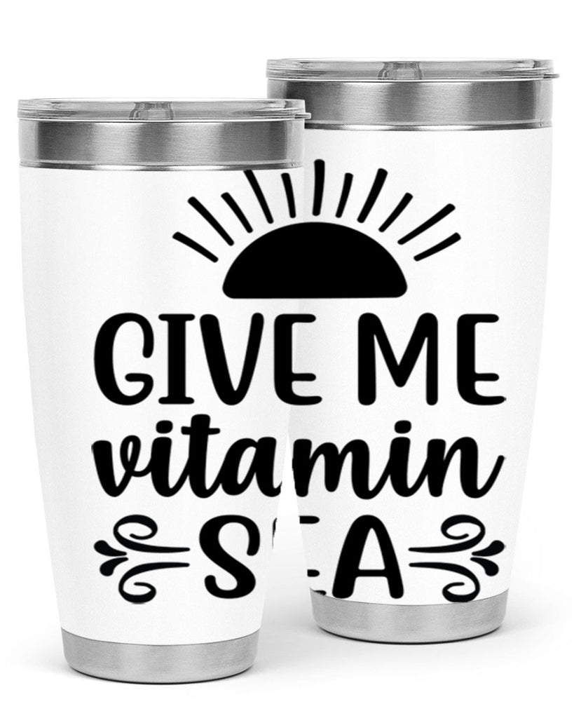 Give me vitamin sea 195#- mermaid- Tumbler