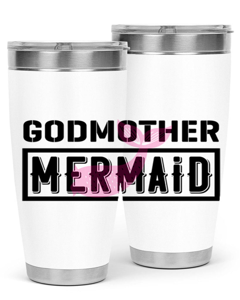 Godmother mermaid 196#- mermaid- Tumbler