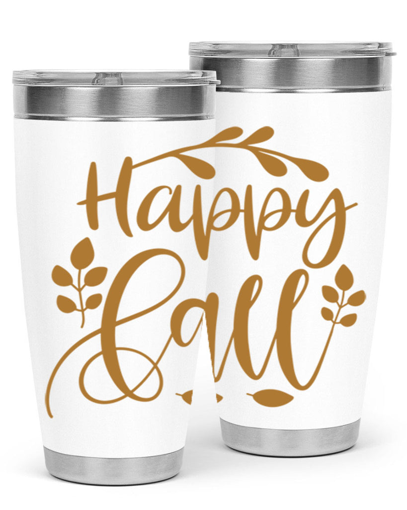Happy Fall 236#- fall- Tumbler