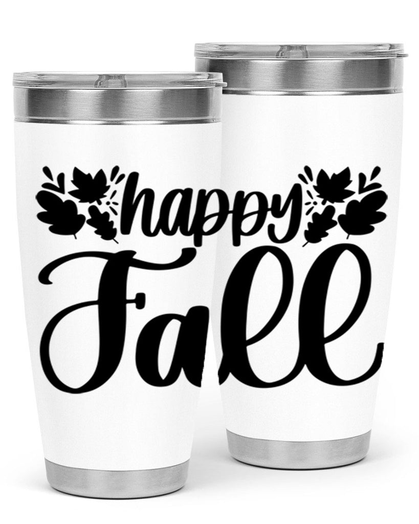 Happy Fall 489#- fall- Tumbler
