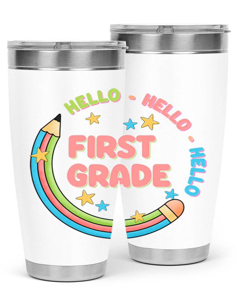 Hello 1st Grade Pencil 15#- 1st grade- Tumbler