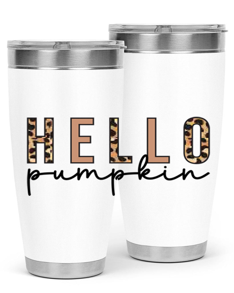 Hello Pumpkin Fall 291#- fall- Tumbler