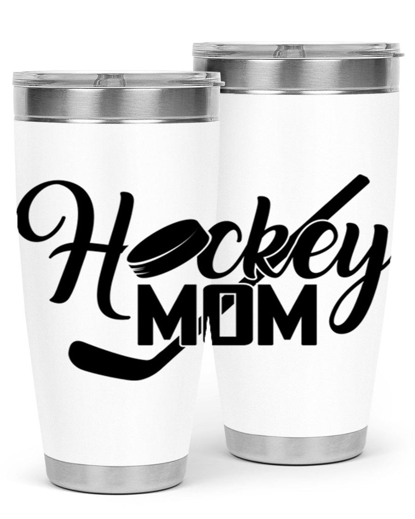 Hockey mom 1186#- hockey- Tumbler