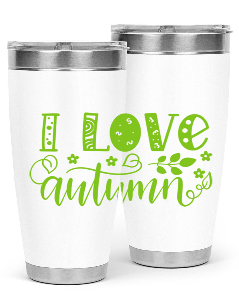 I Love Autumn 325#- fall- Tumbler