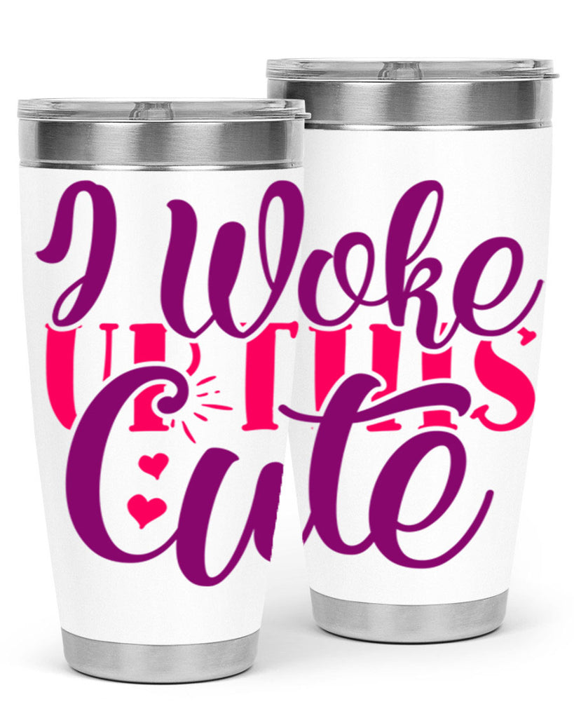 I Workup This Cute Style 243#- baby- tumbler