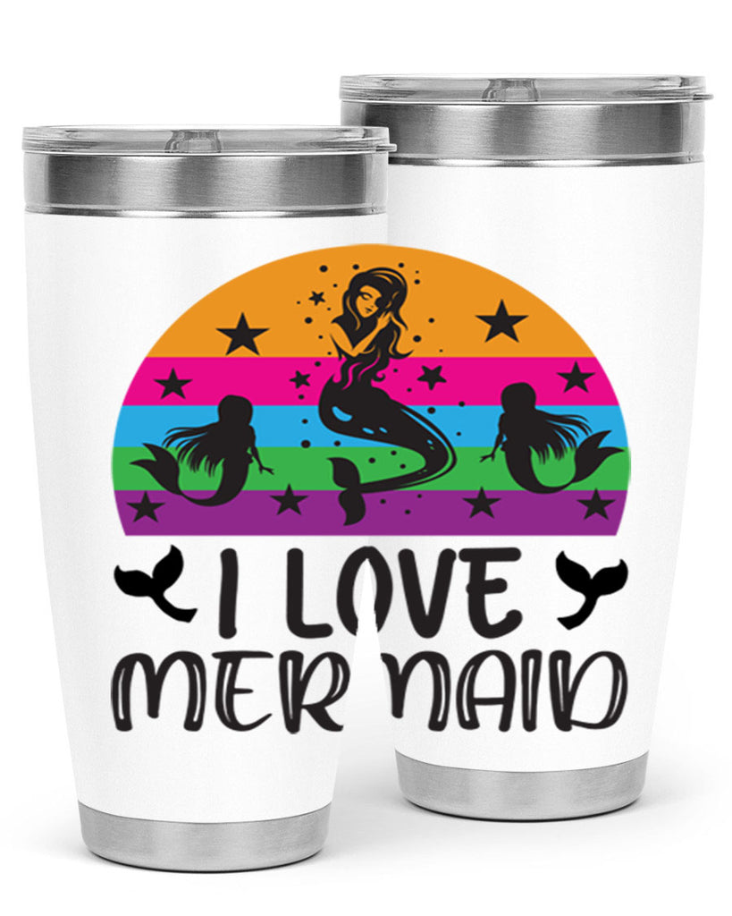 I love mermaid 230#- mermaid- Tumbler