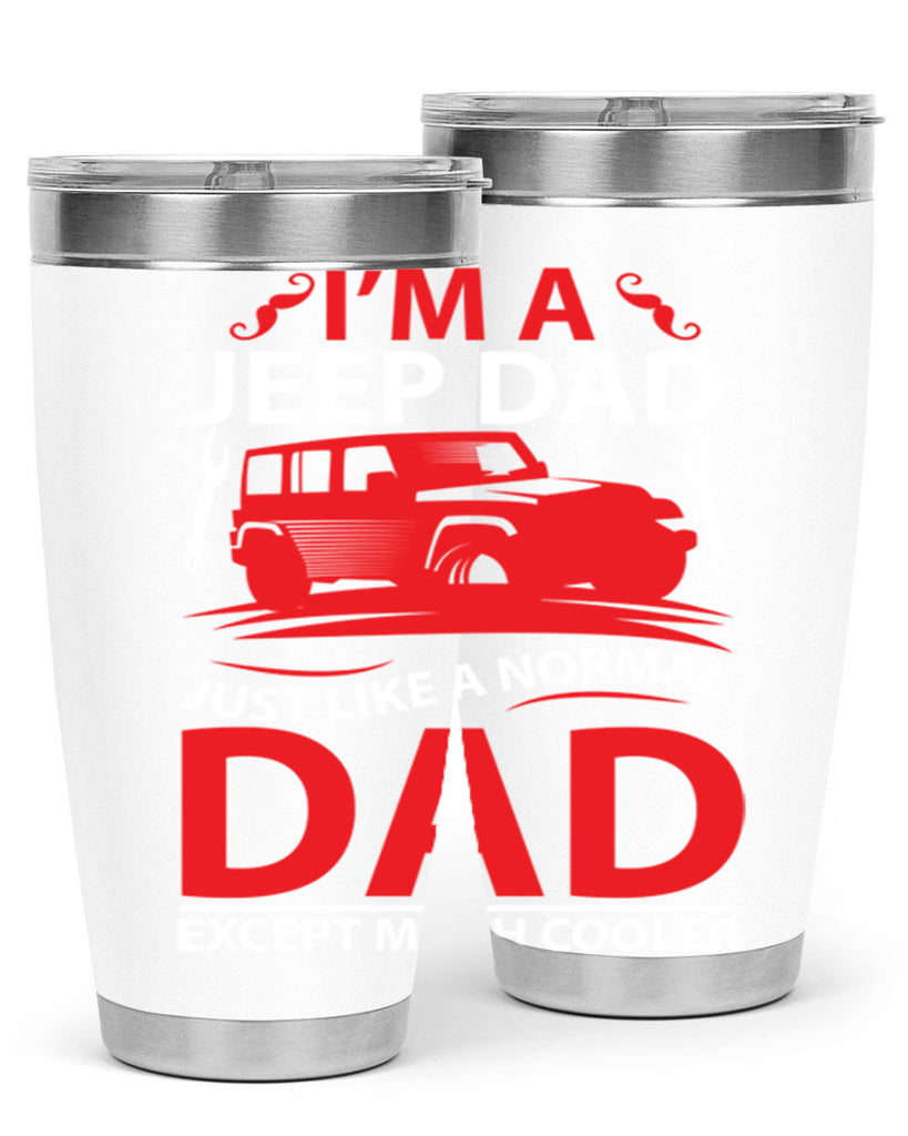 IM AJEEP DAD 51#- dad- Tumbler