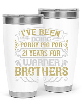 I’ve been doing Porky Pig for years for Warner Brothers Style 48#- pig- Tumbler