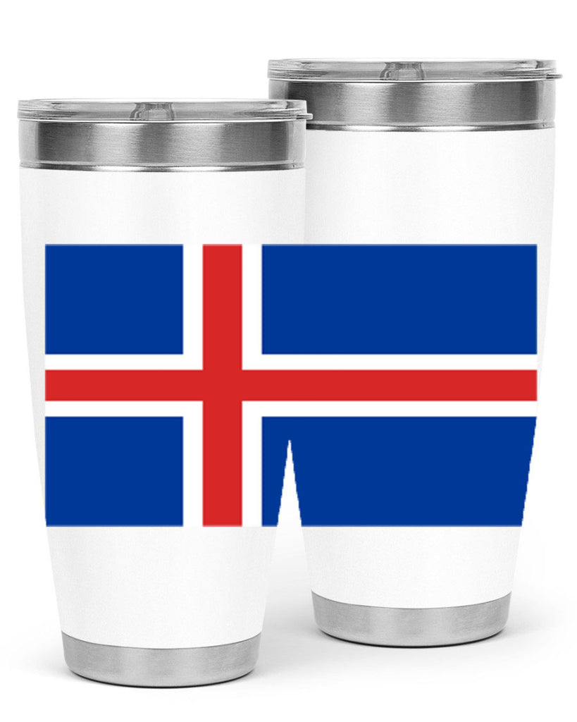Iceland 122#- world flags- Tumbler