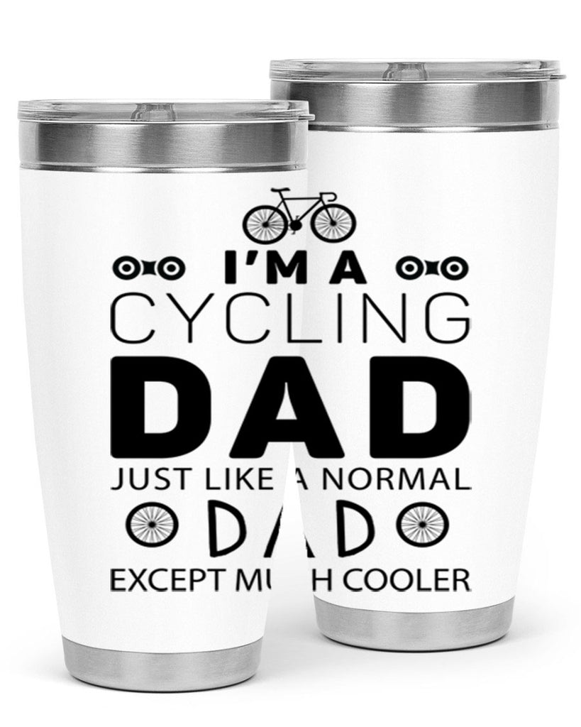 Im A Cycling Dad 4#- dad- Tumbler