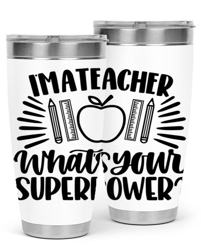 Im A Teacher Whats Your Style 72#- teacher- tumbler