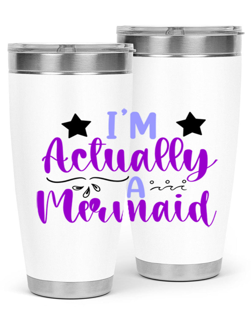 Im Actually A Mermaid246#- mermaid- Tumbler