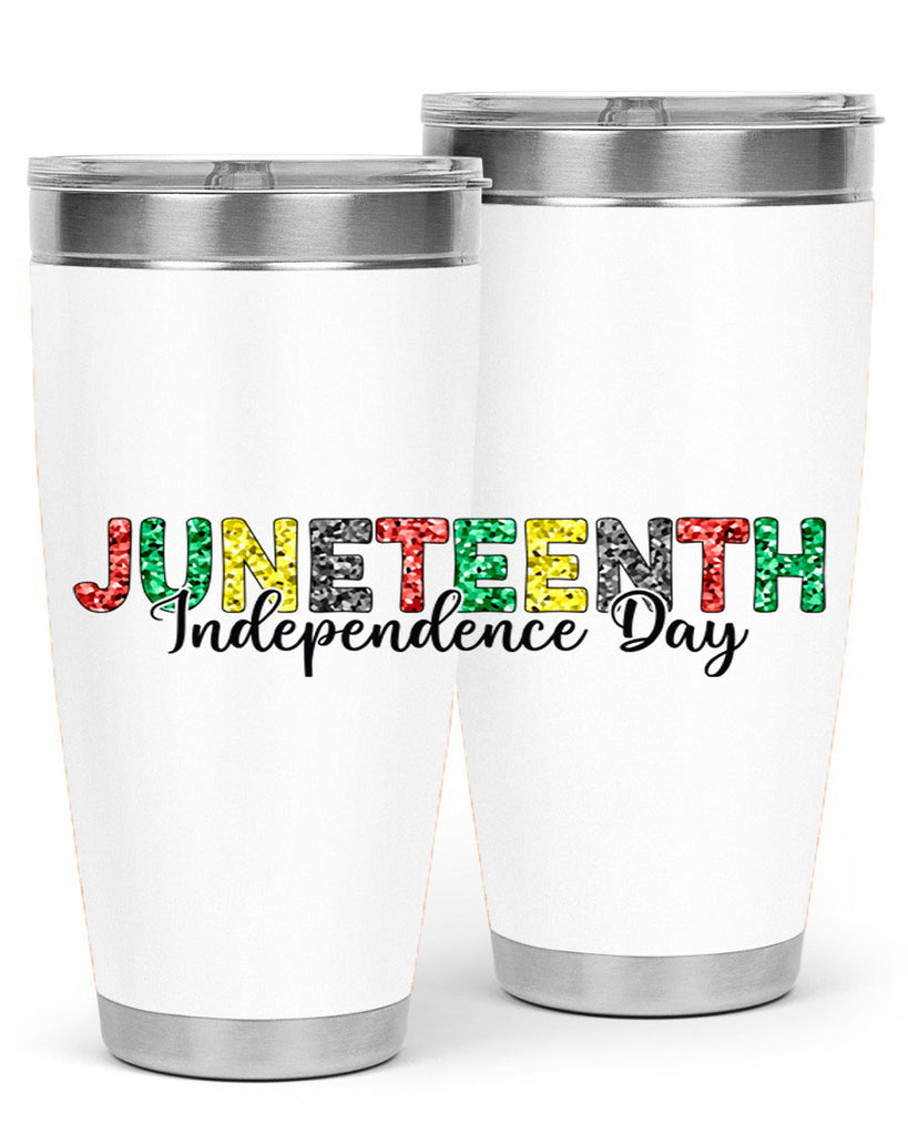 Juneteenth Independence Day 37#- Juneteenth- tumbler