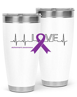 LOVE Gifts for Survivors National Alzheimers Awareness 192#- alzheimers- Tumbler