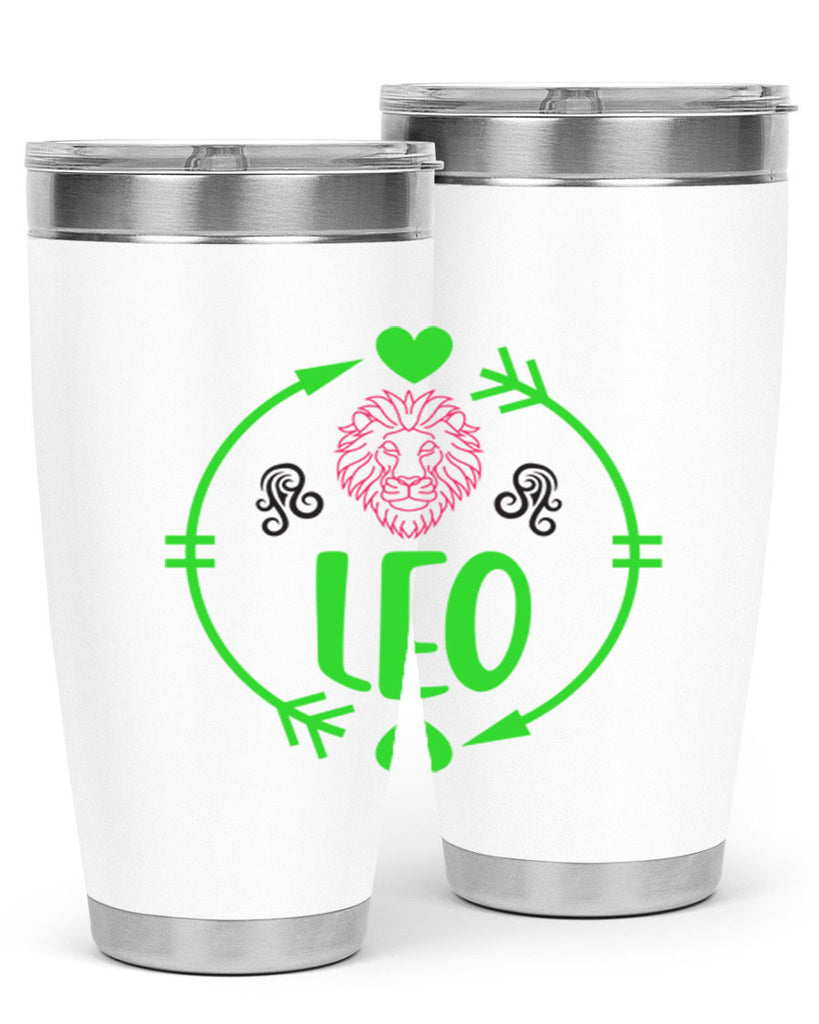 Leo 283#- zodiac- Tumbler