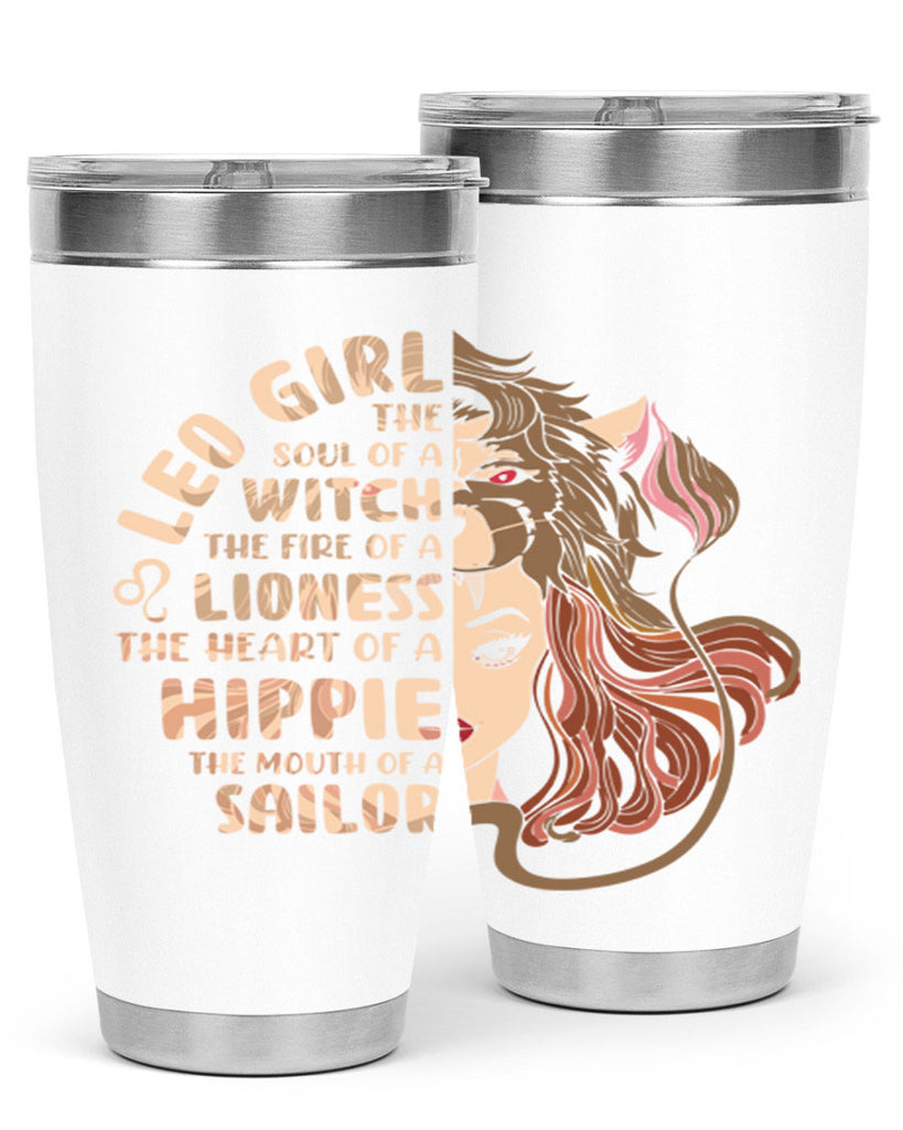 Leo girl 289#- zodiac- Tumbler