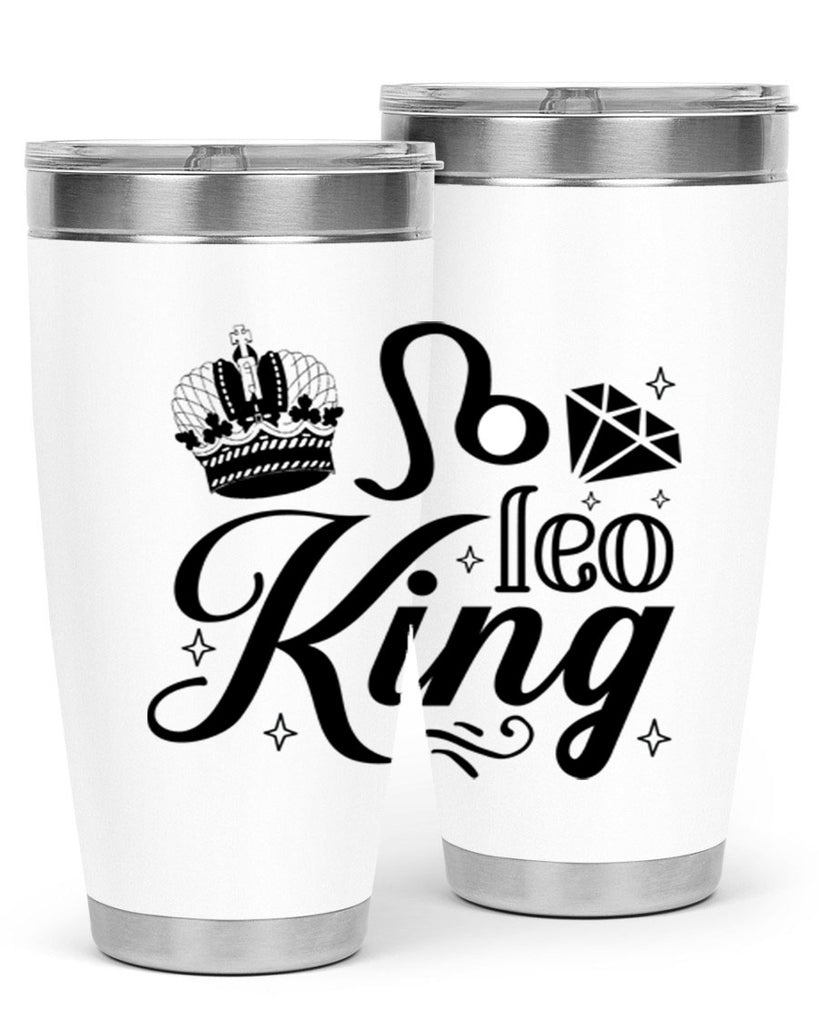 Leo king 290#- zodiac- Tumbler