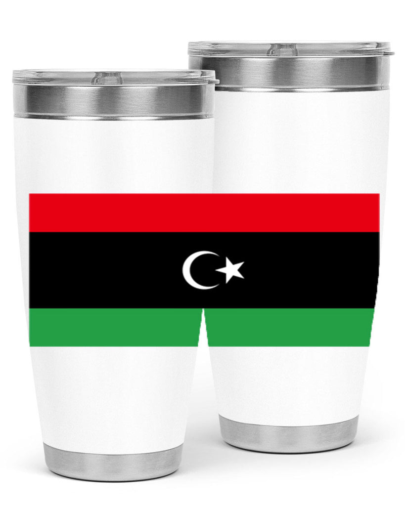 Libya 100#- world flags- Tumbler