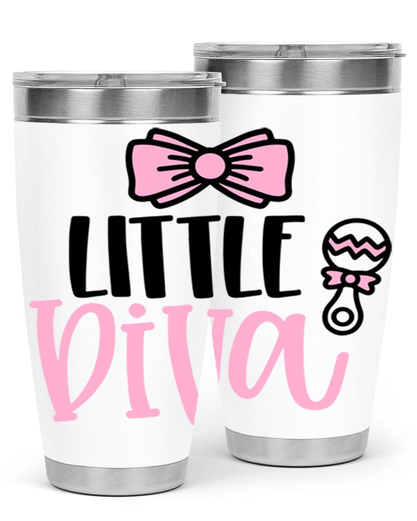 Little Diva Style 63#- baby- tumbler