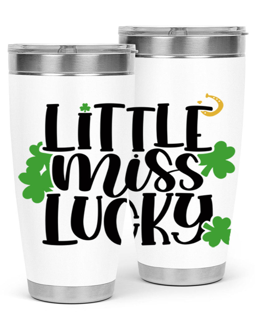 Little Miss Lucky Style 68#- St Patricks Day- Tumbler