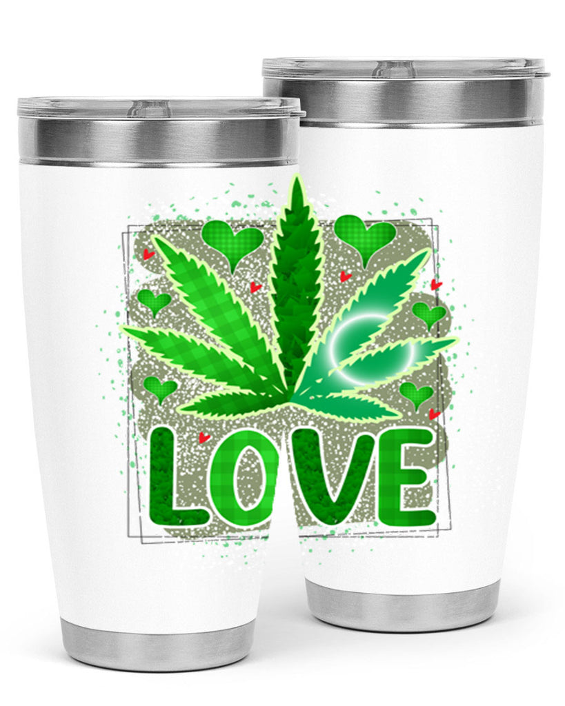 Love 188#- marijuana- Tumbler