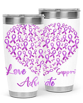 Love Suppor Advocae AlzheimerS 194#- alzheimers- Tumbler