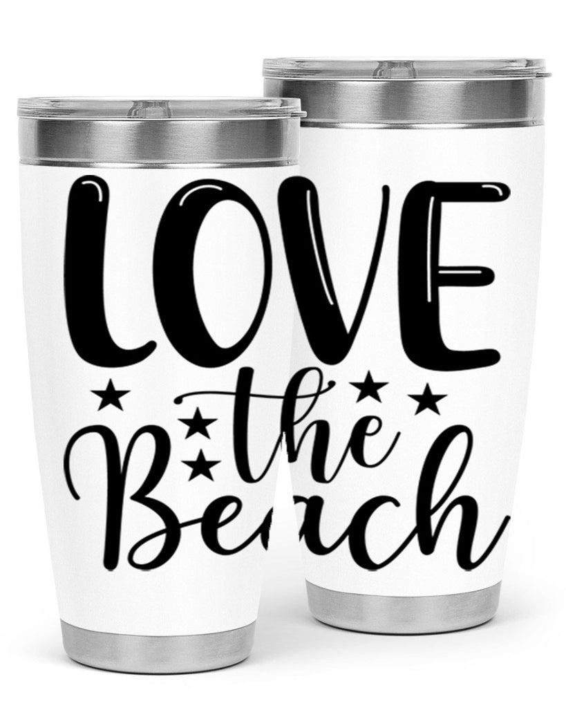 Love The Beach 305#- mermaid- Tumbler