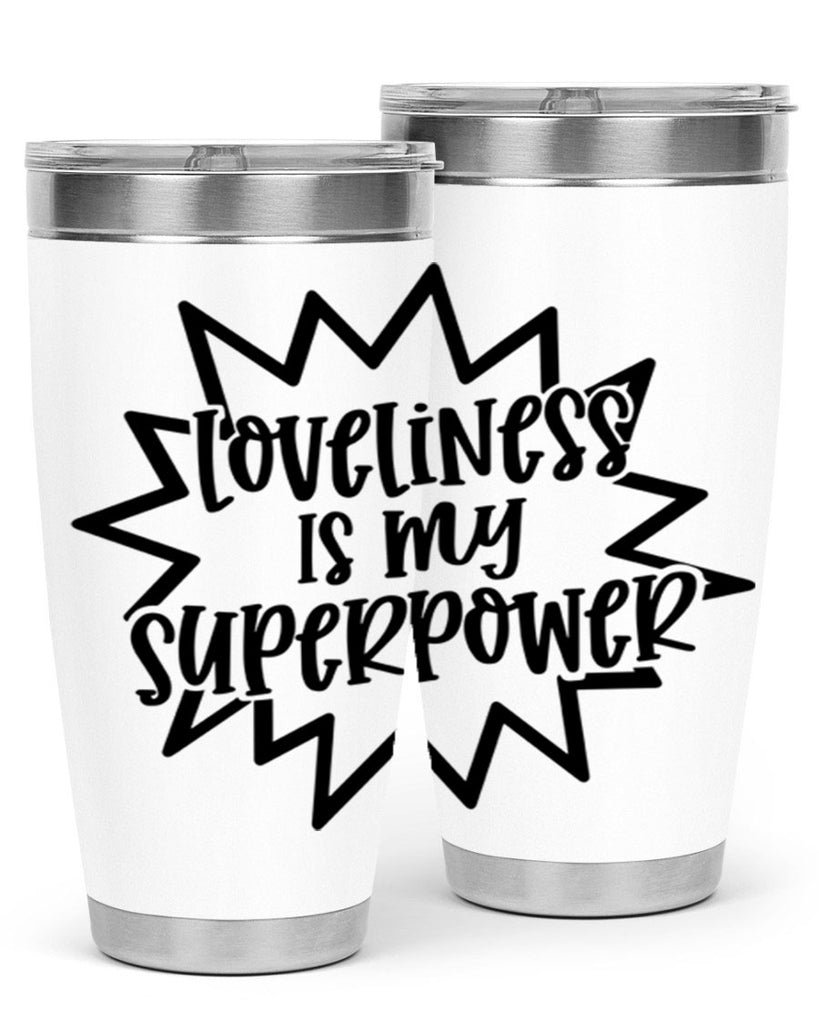 Loveliness Is My Superpower Style 53#- baby- tumbler