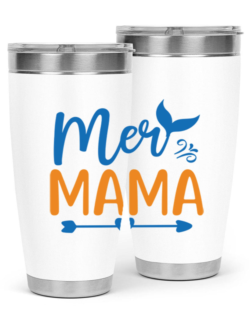 Mer Mama 330#- mermaid- Tumbler