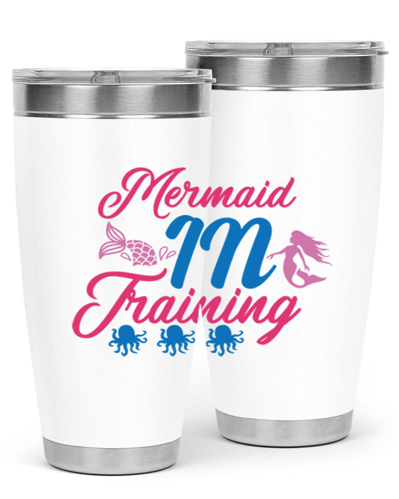 Mermaid In Training 363#- mermaid- Tumbler