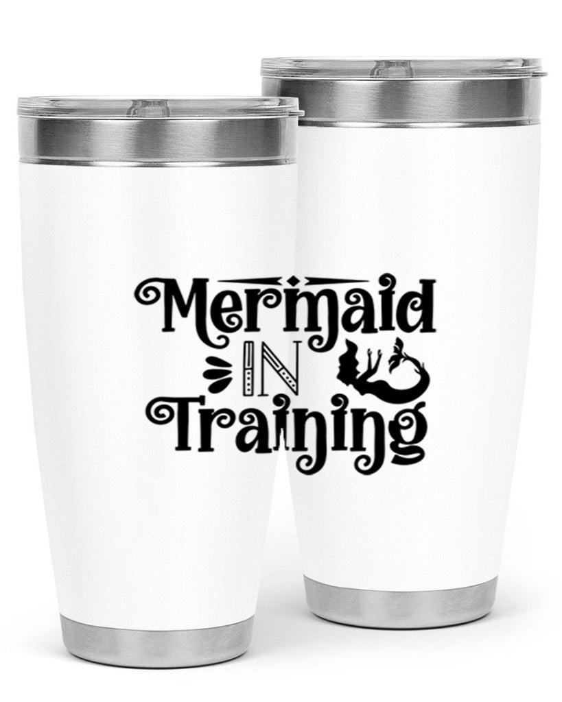 Mermaid In Training 364#- mermaid- Tumbler