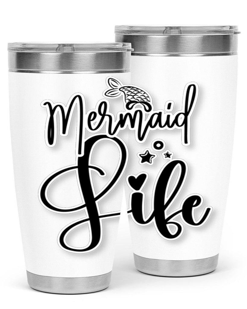 Mermaid Life 429#- mermaid- Tumbler