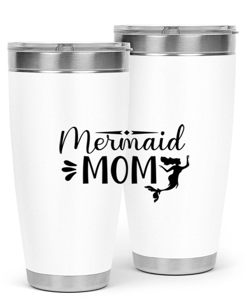 Mermaid Mom 372#- mermaid- Tumbler